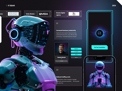 RAI - Landing Page for an AI startup ai ai bots ai landing ai startup ai ux ai web artificial intelligence landing landing design landing page landing page design landing page ui landing page ux ui design landing ux ui web page web site webdesign website website design