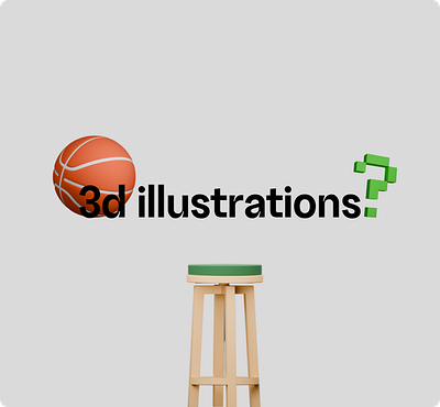 3D Illustration 3d 3d object blender design illustration