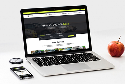 Used Cars Website | GTC Japan adobe xd branding figma graphic design logo ui web design website