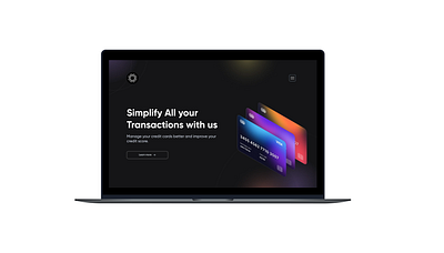 Animation for Credit Card Website animation ui ux