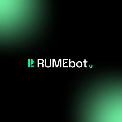 Rumebot logo app bot branding graphic design logo rumebot trade ui vector web3