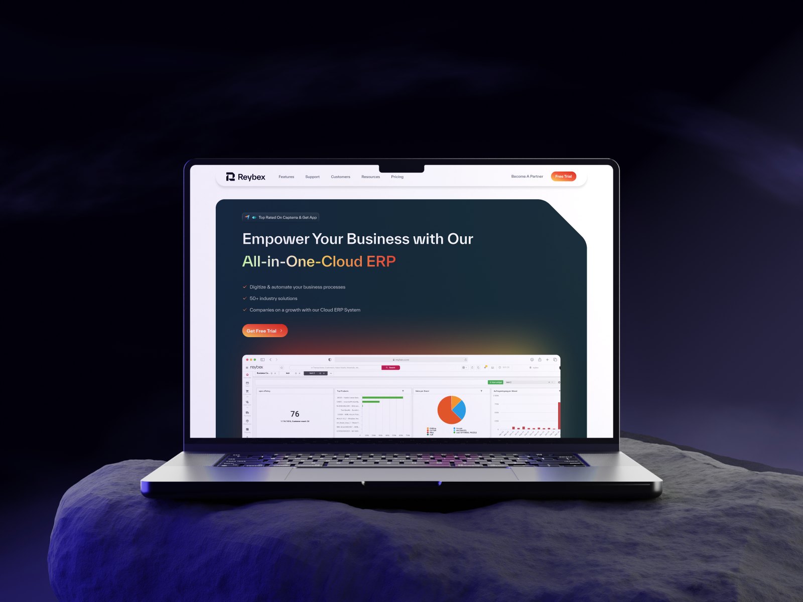 Example of Premium Web Design For High End Brands