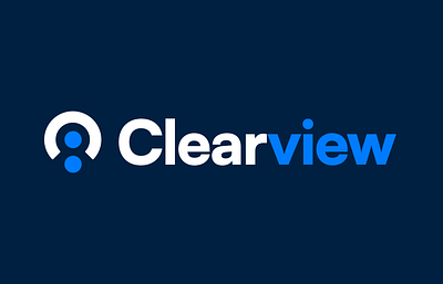 Clearview - Visual Identity brand guidelines brand identity branding clean design clearview logo design minimal mockup news app ui design ux design visual identity