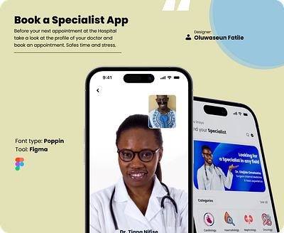 Medical Doctors App 3d animation branding graphic design logo mobile app motion graphics ui