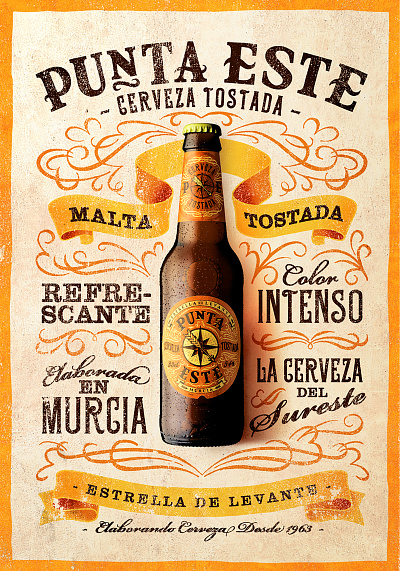 PUNTA ESTE BEER PROMOTIONAL FLYER FOR MEXICO