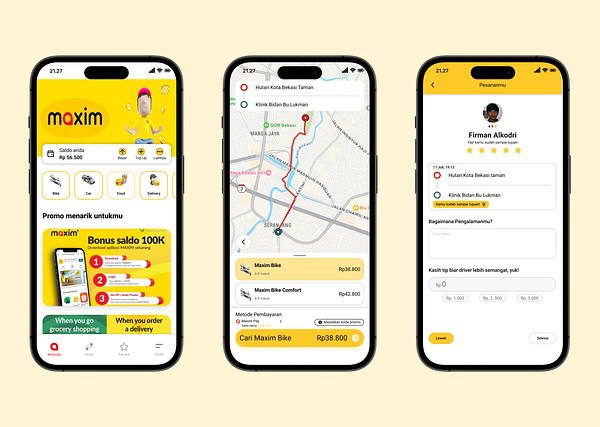 Maxim App Redesign by Muhamad Jordan on Dribbble