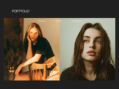 Photographer's portfolio. Landing page. ecommerce web site figma figma design landing page photographer photographers portfolio portfolio portfolio section ux ui