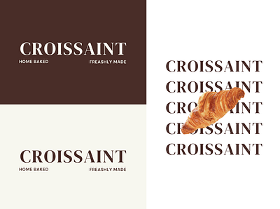 Croissaint - Brand Identity apron design baker logo bakery bakery design bakery logo bakery shop branding bread logo bread shop coffee shop croissant brand croissant shop graphic design instagram post logo minimalist brand serif logo social media design visual identity warm brand