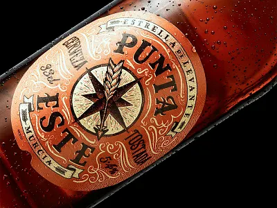 PUNTA ESTE LABEL + FLYER COMPOSITION + COLOR GRADING