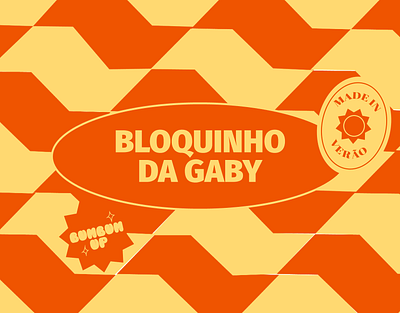 Bloquinho da Gaby | Social Media Campaign branding campaign design graphic design identity social media typography