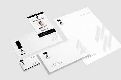 Corporate Branding branding businesscard envelope idcard letterhead logo ui