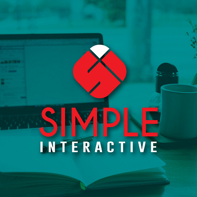 Simple Interactive Logo Design brand brand design brand development branding business certification college courses design digital e learning education graphic design learn logo logo design online online courses online learning simple