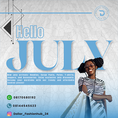 Happy New Month branding graphic design logo motion graphics ui