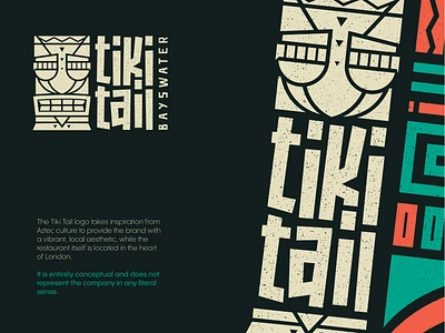 Tiki Tail Bayswater logo branding graphic design ideation logo concept logo design