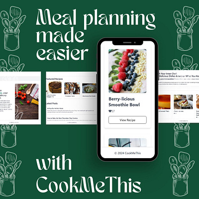 Cook Me This development ui ux web design website