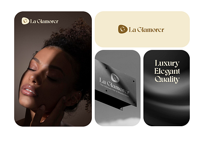 Visual Identity for Luxury for a Beauty Brand branding graphics luxury ui visual identity