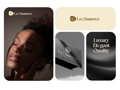 Visual Identity for Luxury for a Beauty Brand branding graphics luxury ui visual identity