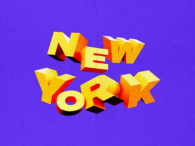 New York 2d 2d illustration 3d adobe dimension graphic design illustration illustrator logo new new york photoshop typography