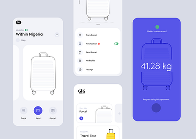 Delivery & Parcel Measurement Mobile App delivery design illustration logistics mobile mobile app parcel product design ui ui design ux design