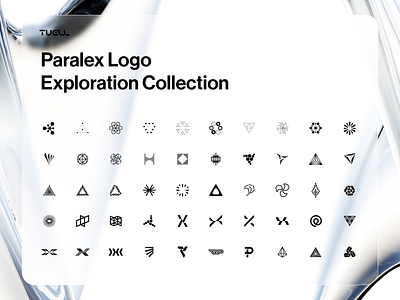 Paralex Logo Exploration Collection 3d abstract ai branding branding and identity clean design designer dribbble freelance graphic design identity legal logo logo design logo mark marketing minimal modern tech