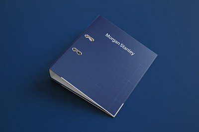 Ring Binder Design for a Financial Services Company brand identity branding creative design design graphic design print design