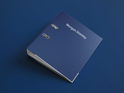 Ring Binder Design for a Financial Services Company brand identity branding creative design design graphic design print design