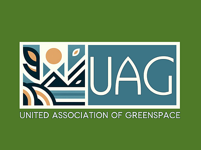 United-Association-of-Greenspace-1600 app branding design graphic design illustration logo logos typography ui vector