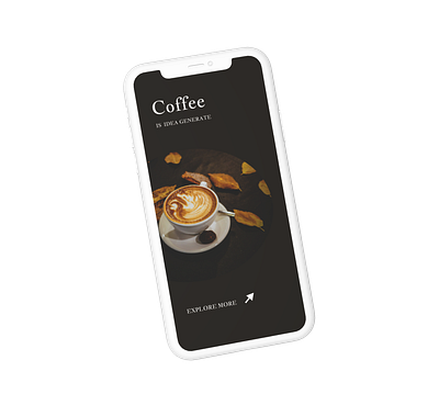 Coffee shop UI