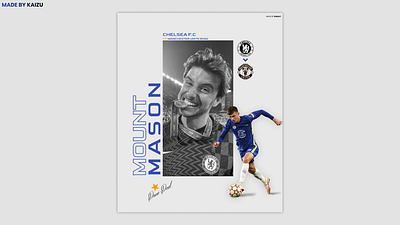 Poster Mason Mount footballplayer