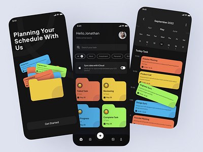 Nyatet - Task Management App app calendar app design designapp exploration illustration management app mobile app mobile app exploration shoot task app task management task management app todo app todo list ui uidesign ux web app