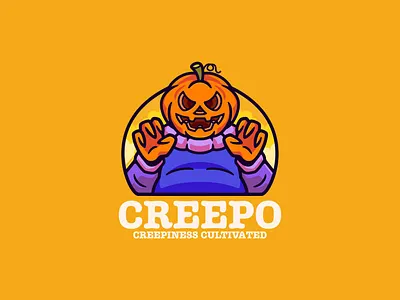 Pumpkin character logo design cartoon character character design cute fun halloween illustration logo design mascot pumkin character pumpkin pumpkin cartoon pumpkin logo pumpkin mascot spooky vector