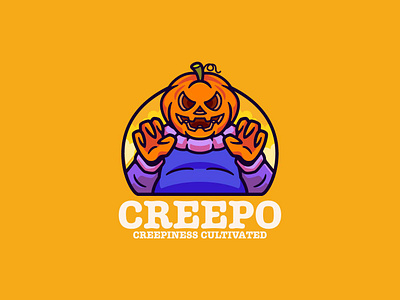 Pumpkin character logo design cartoon character character design cute fun halloween illustration logo design mascot pumkin character pumpkin pumpkin cartoon pumpkin logo pumpkin mascot spooky vector