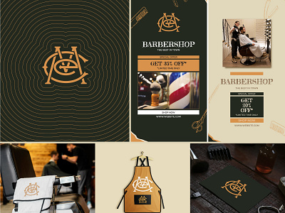 Sharp & Sophisticated adobe artist artwork barber brand identity branding brandingdesign business design graphic design graphics identity illustration logo logo design logobrand logoconcept logoideas logos logotype