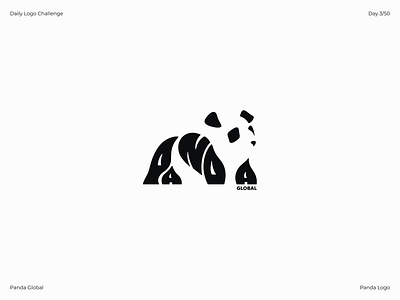 Panda Global | Logo Design brand brand designer brand identity branding brandmark color palette dailylogochallenge design graphic design graphic designer handdrawing logo illustration logo design logo designer logo mark panda panda logo vector