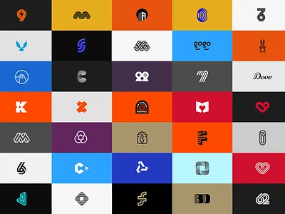 Logo Collection brand branding crypto lettermark logo logocollection logodesign logodesigner minimal modern monogram tech