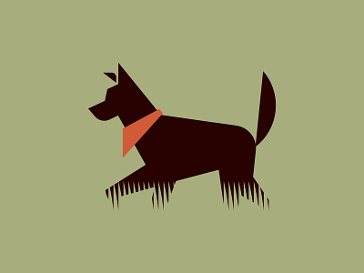 Australian Kelpie animal logo australian kelpie brand branding dog logo graphic design kelpie logo logo design logo designer logodesign logos zalo estevez