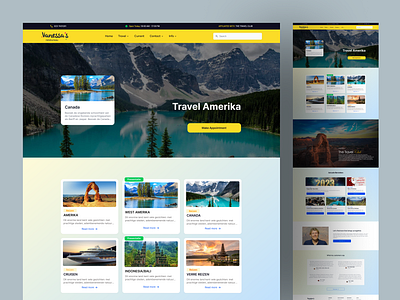 Travel Agency Website UI branding design figma figmadesign travel agency ui uiux web design website