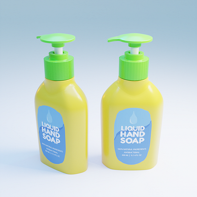 Liquid Soap Bottle Mockup 3d branding graphic design logo