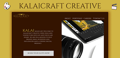 KalaiCraft Creative: Creative Agency branding creative agency prototyping ui web design