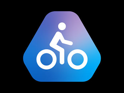 The perfect bike signage for Almaty Metro almaty bike human illustration logo metro pictogram sign signage symbol wayfinding