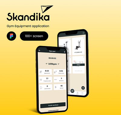 Skandika Application application excercies gym uiux