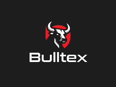 BULLTEX bull bull logo logo logo design logo designing modern logo professional logo