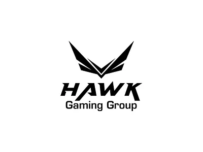 Hawk Gaming branding gaming group gaming logo logo logo design modern logo professional logo