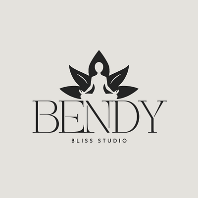 BENDY STUDIO 1 LOGO 2d 3d animation branding design graphic design illustration logo meditation motion graphics studio ui vector yoga