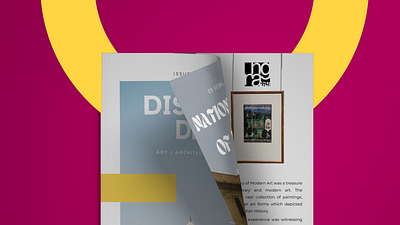 Magazine Design - DISCOVER DELHI branding graphic design motion graphics