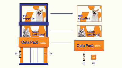 CELA PAW store design | by BEAN CREATIVE® architecture bean creative brand application brand design brand identity branding branding agency design graphic design practical branding practical identity store design storefront design vietnam