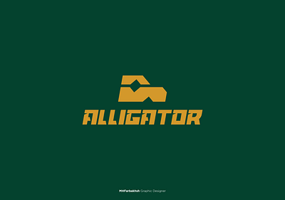 Alligator Logo Design branding graphic design logo