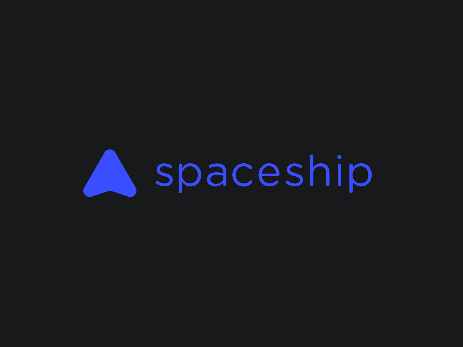 Spaceship logo animation branding graphic design logo motion graphics spaceship