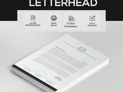 Corporate Letterhead Design a4 letterhead branding branding design corporate design corporate letterhead creative design design designer designpark14 flyer graphic design illustration letterhead letterhead design letterhead designer logo minimal minimal letterhead visual identity