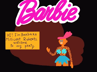 Barbie Intro 3d layers ae animation audio barbie cartoons cel animation character design gif girl graphic design illustration loops party photoshop short loop speech bubble